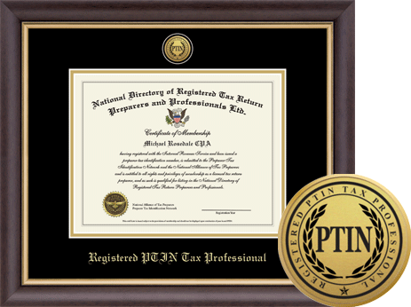 PTIN Registrant Certificate